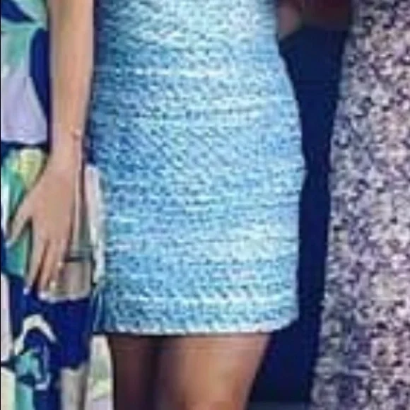 Blue cocktail dress - Picture 3 of 3